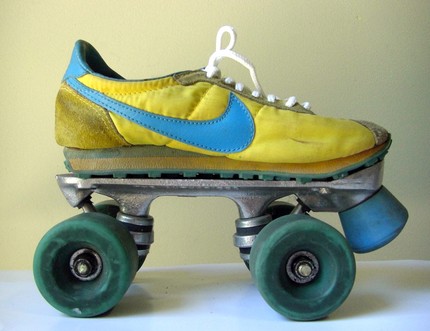 vintage roller skates